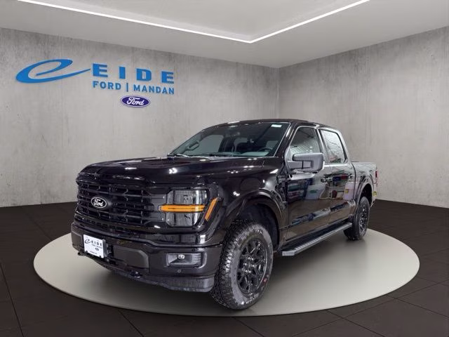 2026 Agate Black Metallic Ford F-150 XLT Black Appearance 4X4 Truck