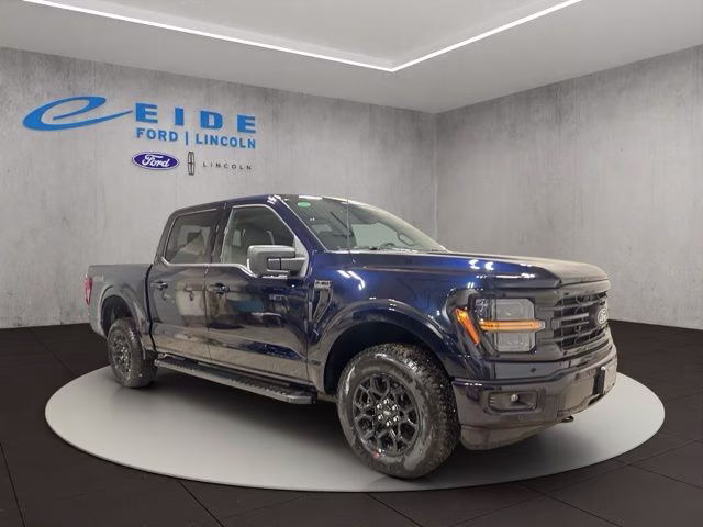 2026 Antimatter Blue Metallic Ford F-150 XLT Black Appearance 4X4 Truck