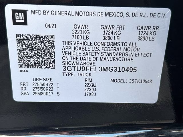 2021 Ebony Twilight Metallic GMC Sierra 1500 Denali 4X4 Truck