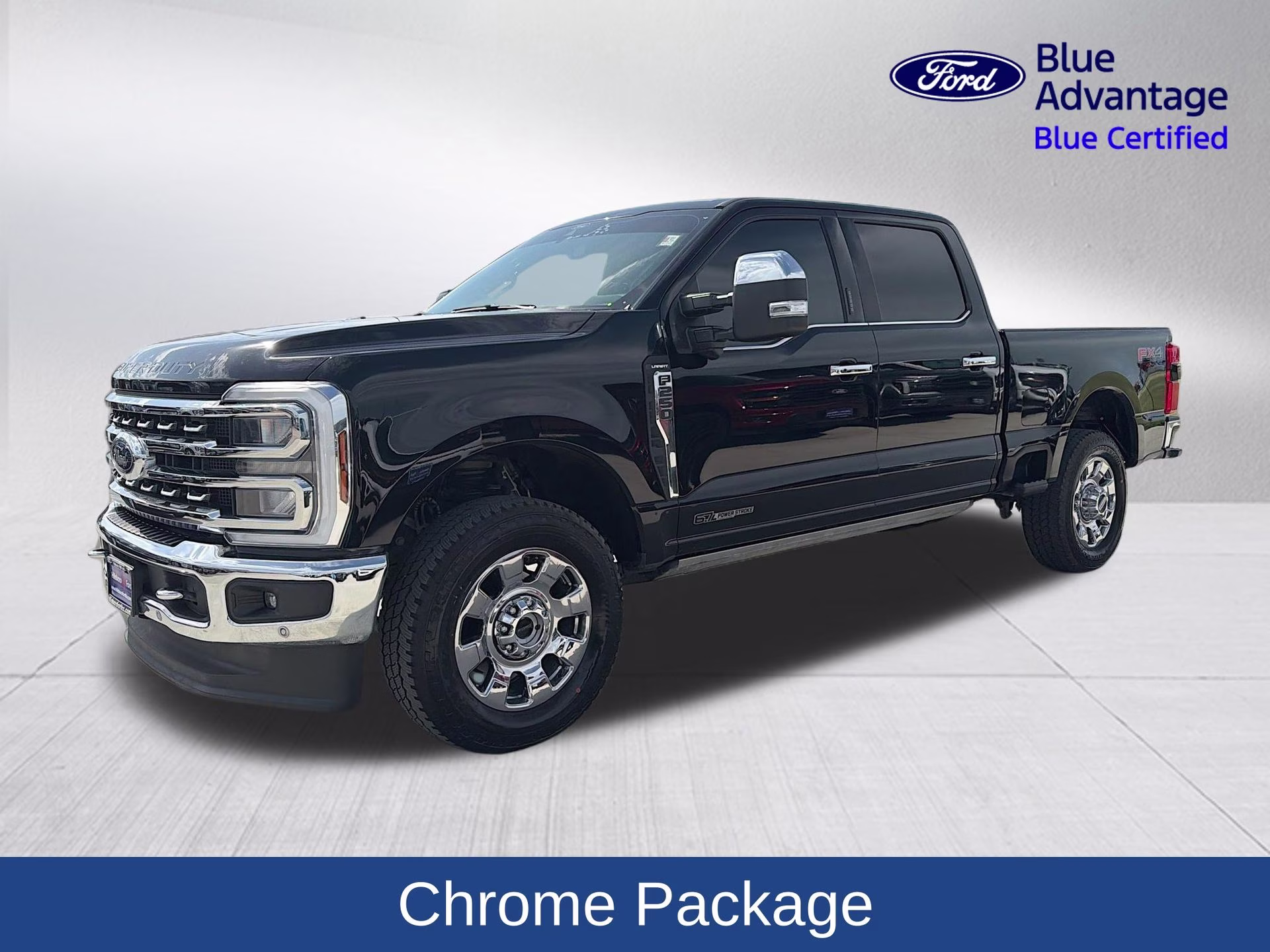 2024 Agate Black Metallic Ford Super Duty F-250 SRW Lariat 4X4 Truck