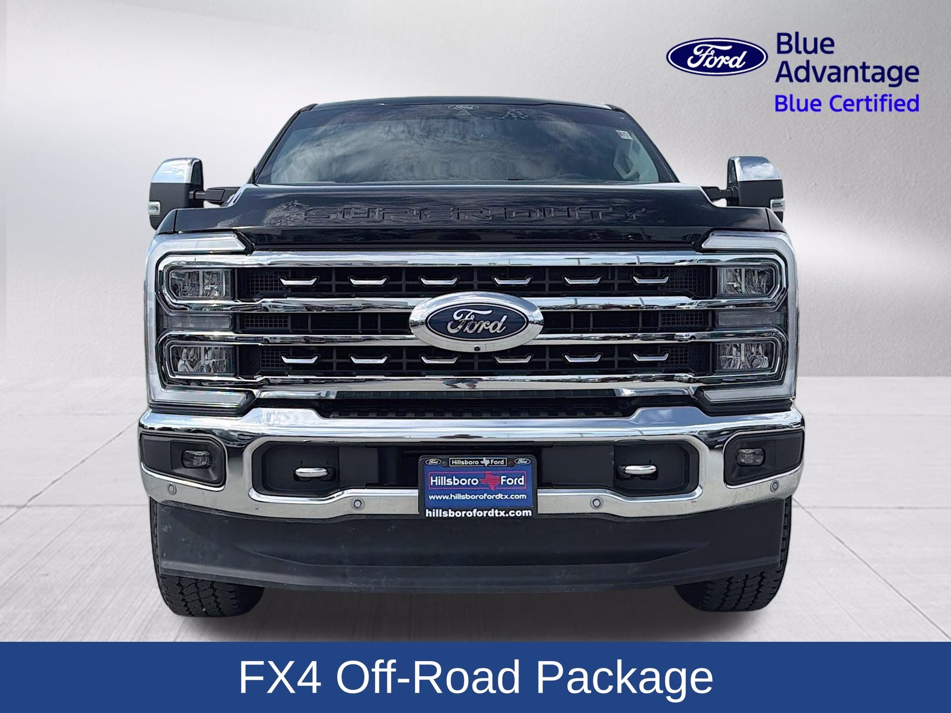 2024 Agate Black Metallic Ford Super Duty F-250 SRW Lariat 4X4 Truck