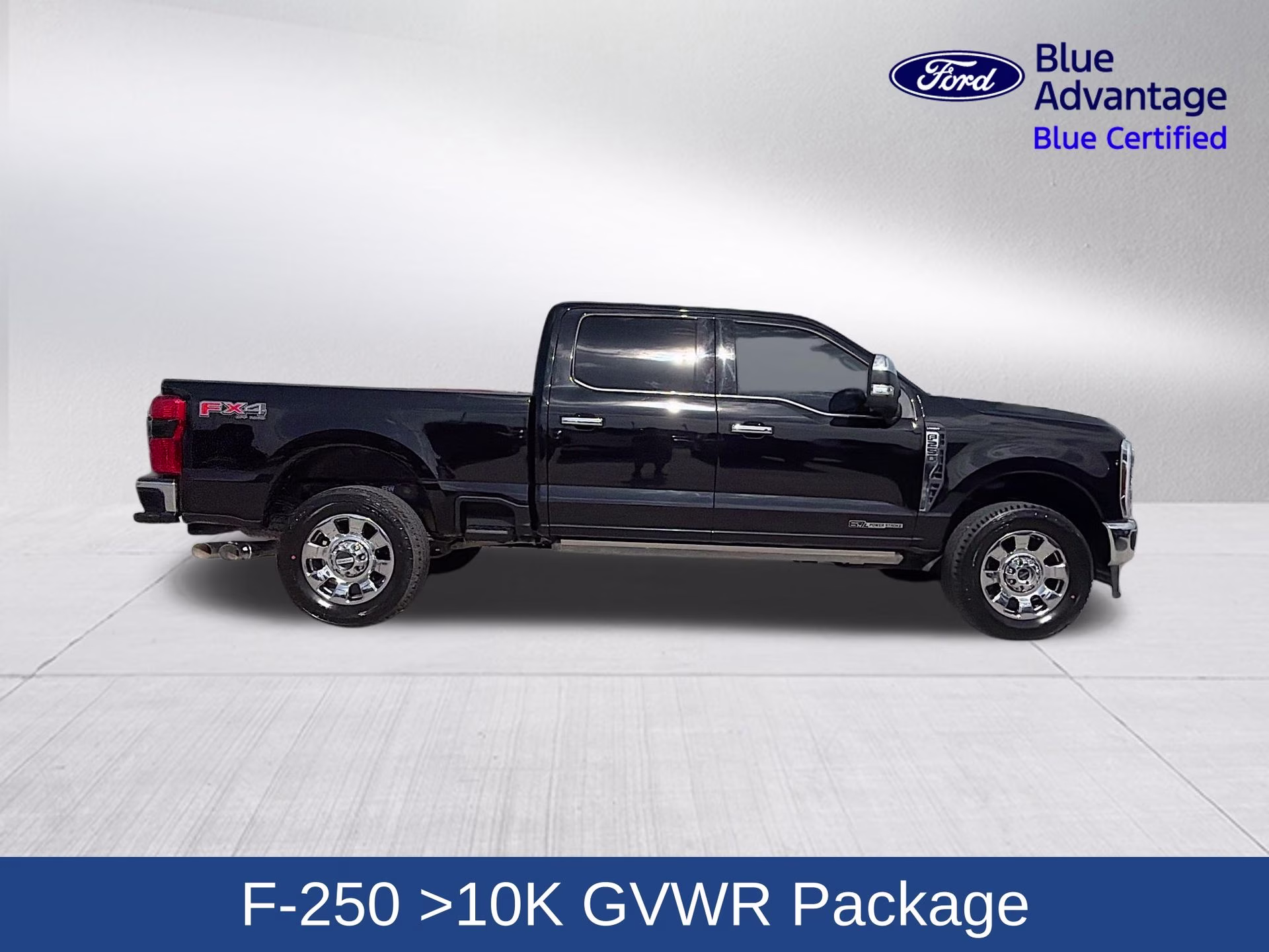 2024 Agate Black Metallic Ford Super Duty F-250 SRW Lariat 4X4 Truck