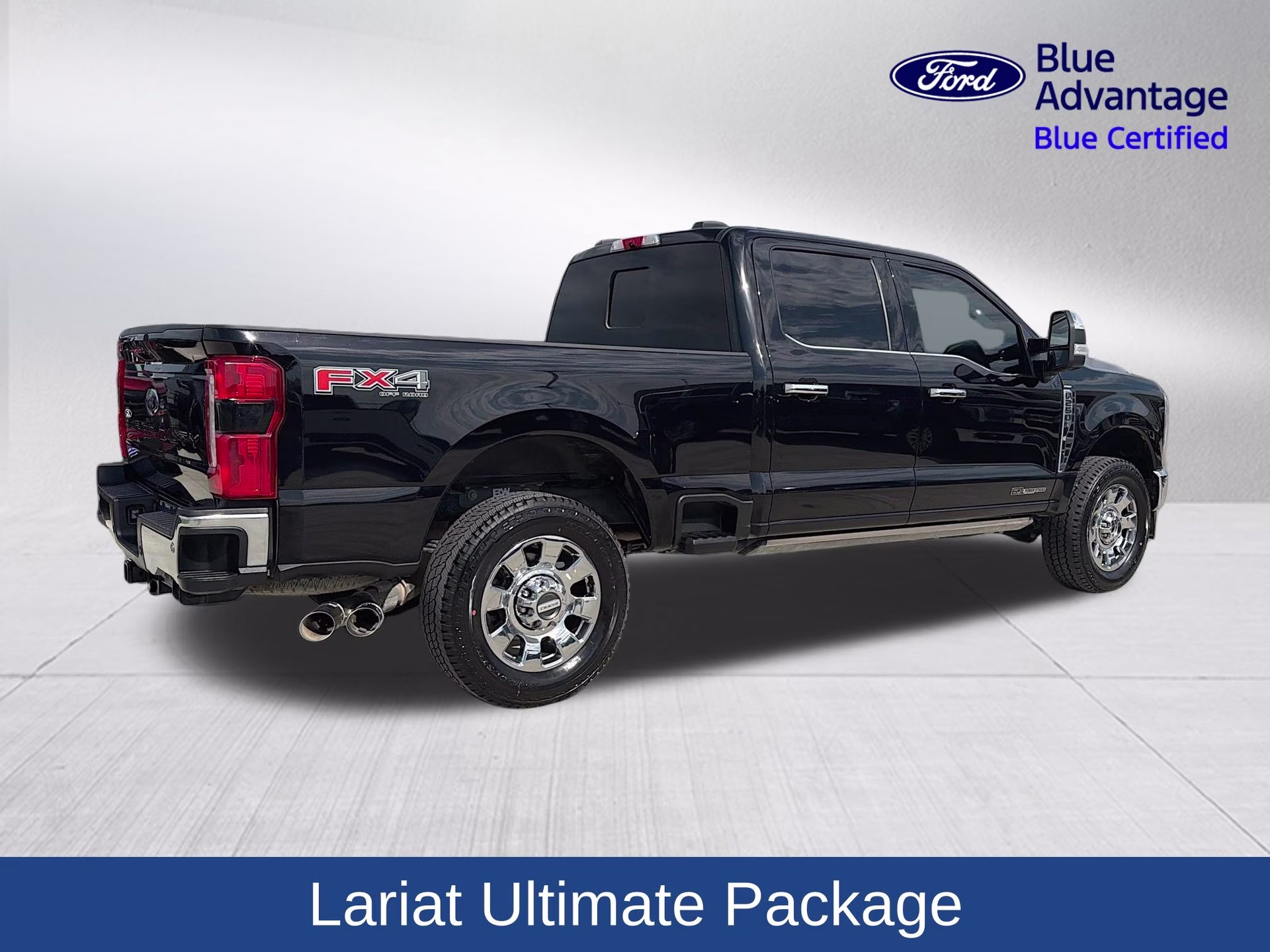 2024 Agate Black Metallic Ford Super Duty F-250 SRW Lariat 4X4 Truck