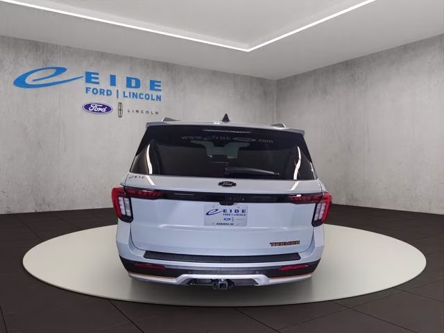 2026 Space White Metallic Ford Explorer Tremor 4X4 SUV