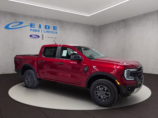 2026 Ruby Red Metallic Tinted Clearcoat Ford Ranger XLT 4X4 Truck