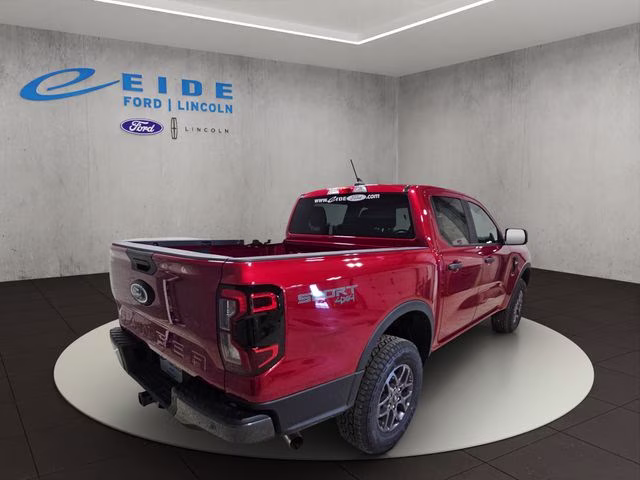 2026 Ruby Red Metallic Tinted Clearcoat Ford Ranger XLT 4X4 Truck