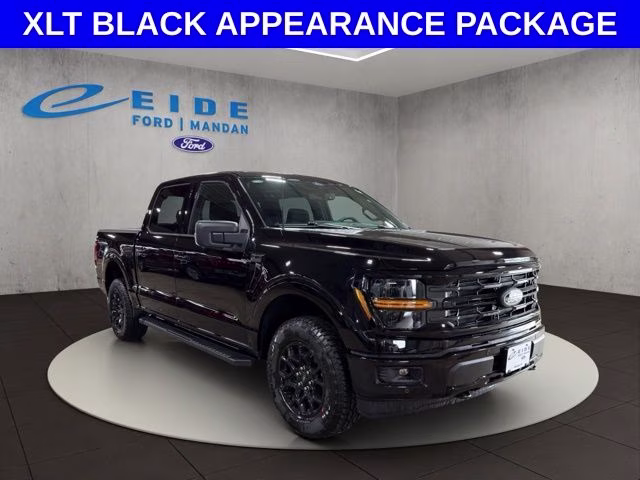 2026 Agate Black Metallic Ford F-150 XLT Black Appearance 4X4 Truck