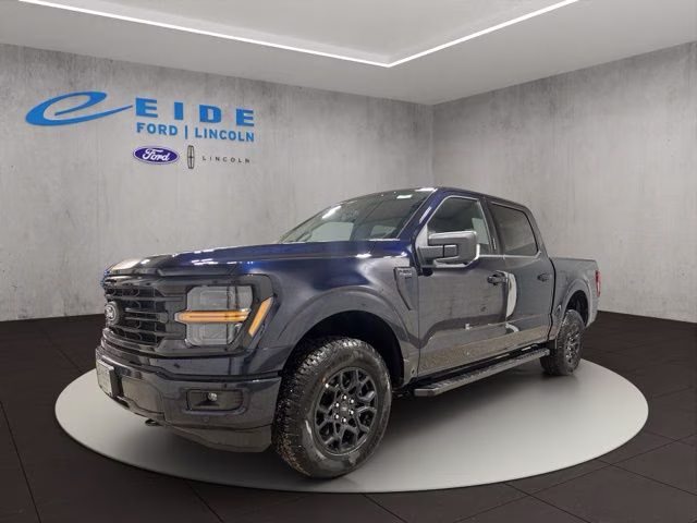 2026 Antimatter Blue Metallic Ford F-150 XLT Black Appearance 4X4 Truck