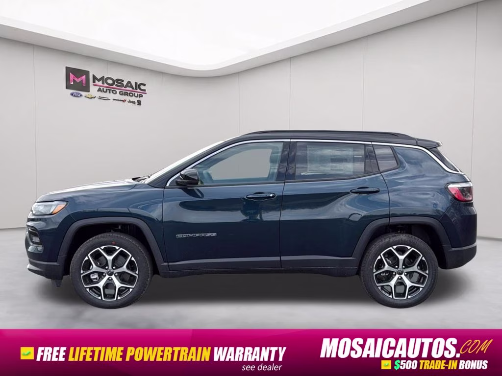 2026 Fathom Blue Pearl Coat Jeep Compass Limited 4X4 SUV