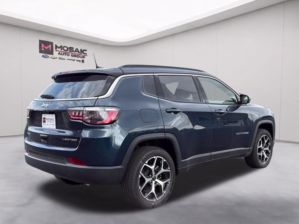2026 Fathom Blue Pearl Coat Jeep Compass Limited 4X4 SUV