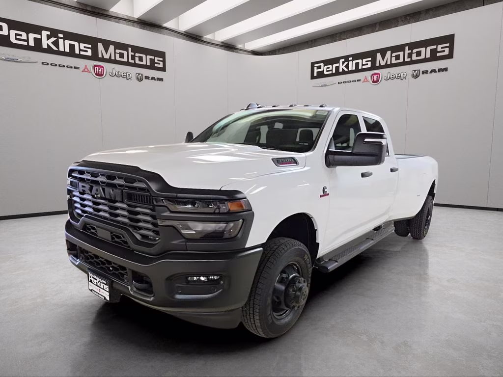 2026 Bright White Clearcoat Ram 3500 Tradesman 4X4 Truck