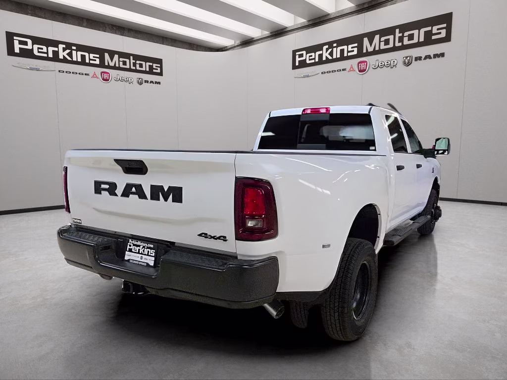 2026 Bright White Clearcoat Ram 3500 Tradesman 4X4 Truck