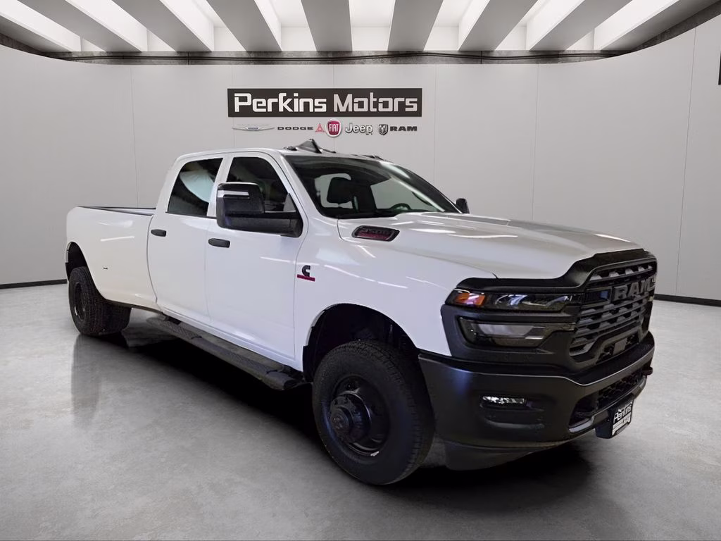 2026 Bright White Clearcoat Ram 3500 Tradesman 4X4 Truck