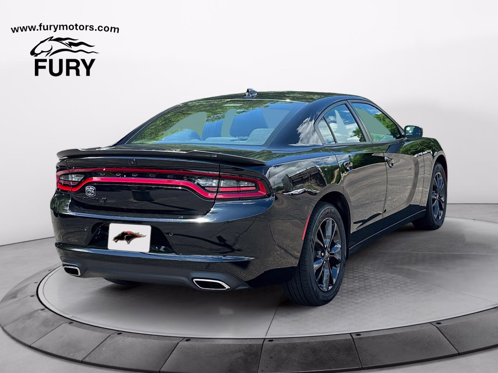 2023 Pitch Black Clearcoat Dodge Charger SXT AWD Sedan