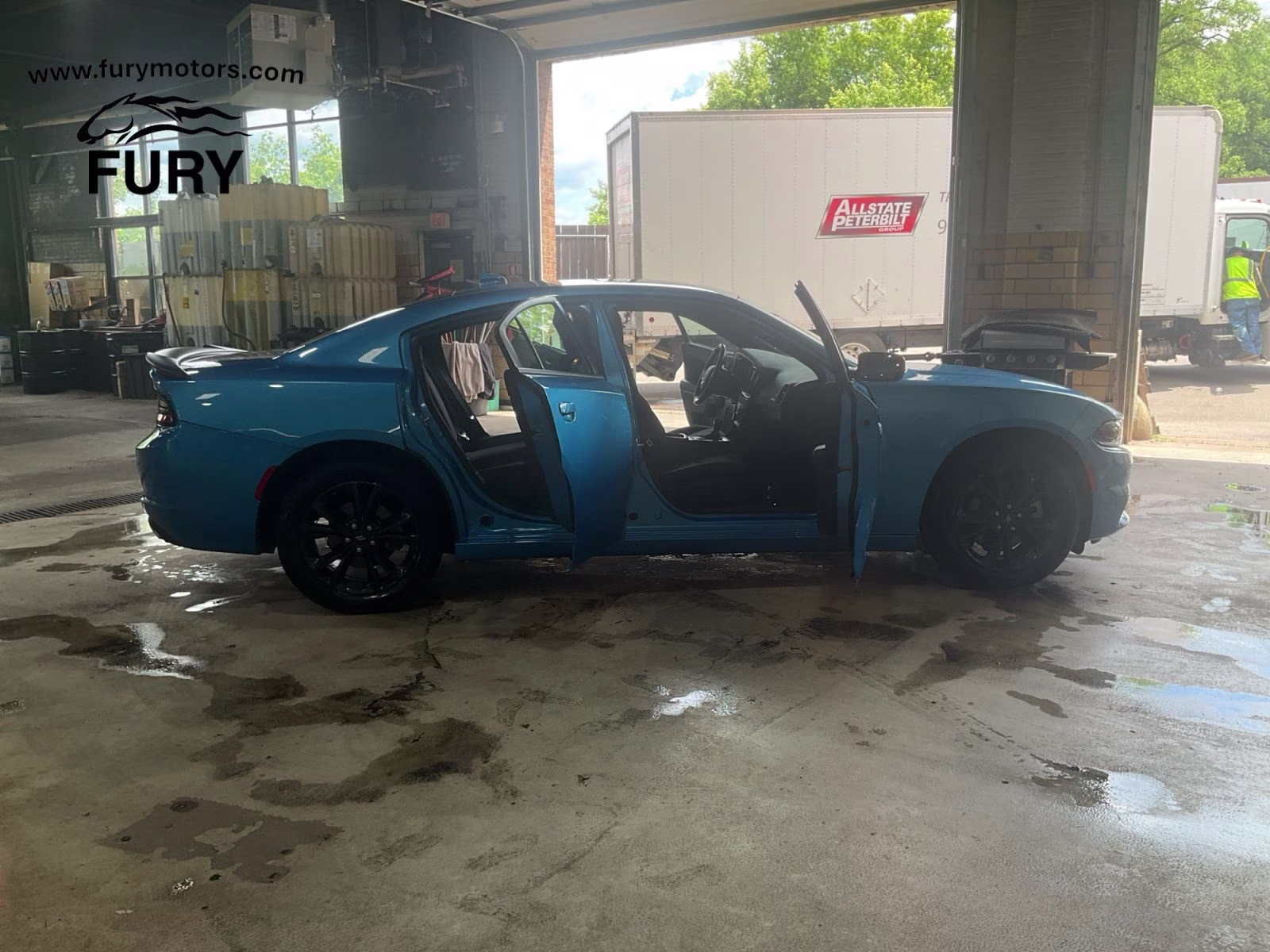 2023 B5 Blue Pearlcoat Dodge Charger SXT AWD Sedan