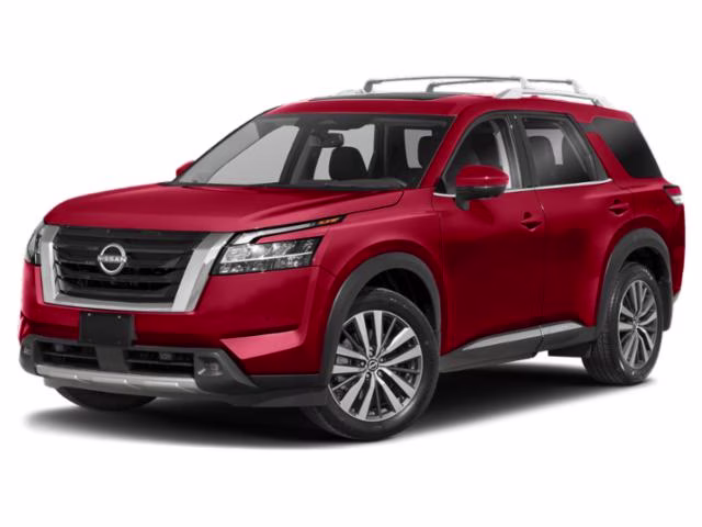 2023 Scarlet Ember Tintcoat Nissan Pathfinder Platinum 4X4 SUV