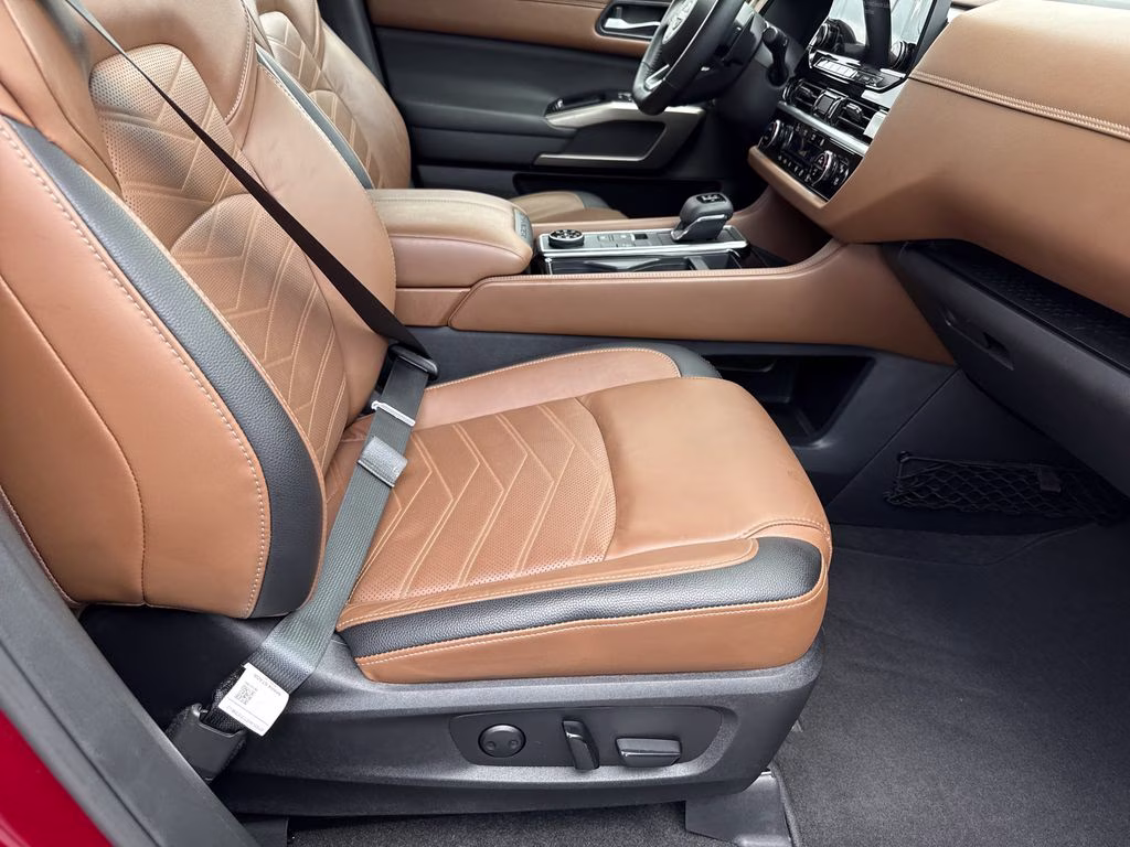 2023 Scarlet Ember Tintcoat Nissan Pathfinder Platinum 4X4 SUV