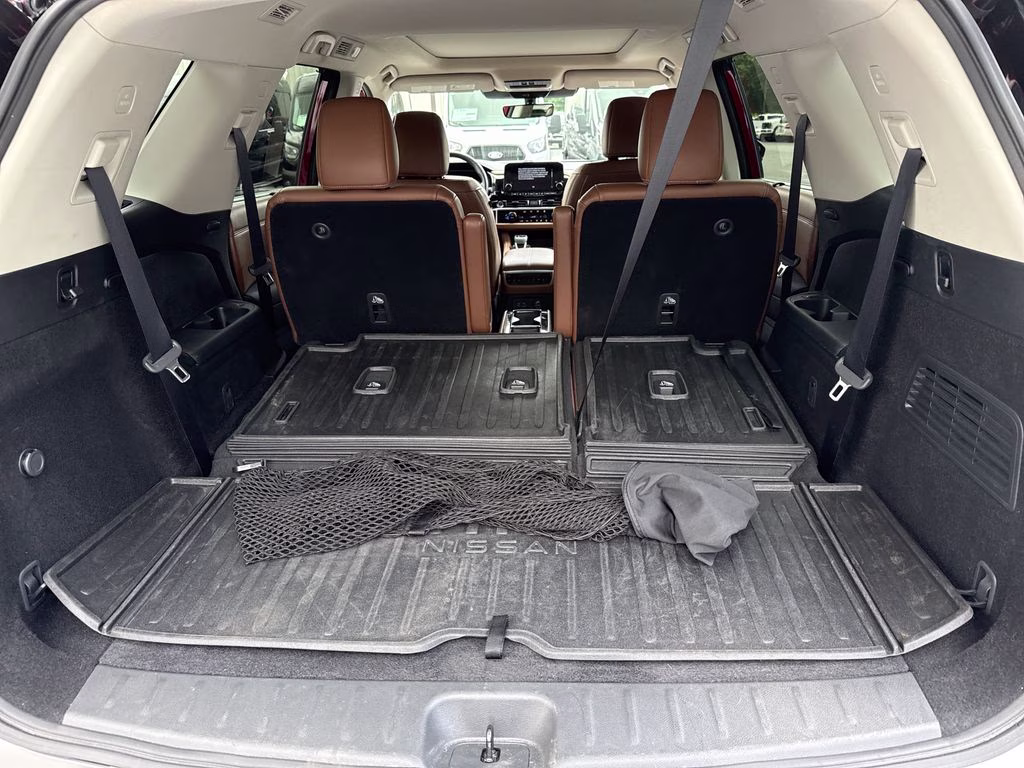2023 Scarlet Ember Tintcoat Nissan Pathfinder Platinum 4X4 SUV