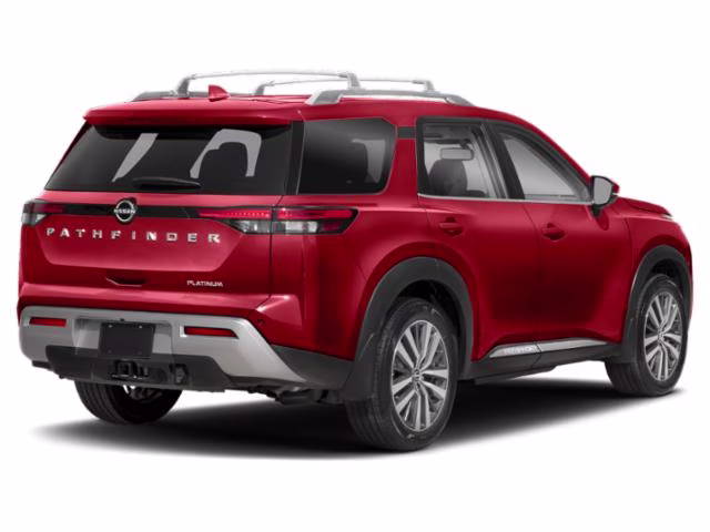 2023 Scarlet Ember Tintcoat Nissan Pathfinder Platinum 4X4 SUV
