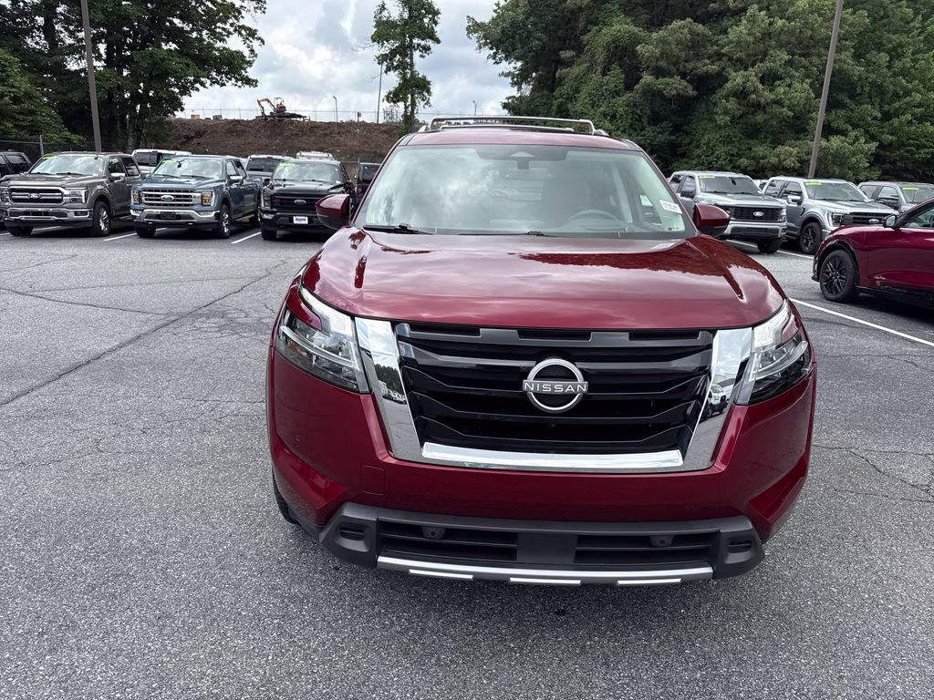 2023 Scarlet Ember Tintcoat Nissan Pathfinder Platinum 4X4 SUV