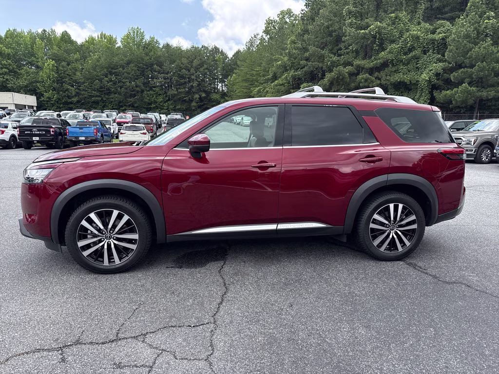 2023 Scarlet Ember Tintcoat Nissan Pathfinder Platinum 4X4 SUV