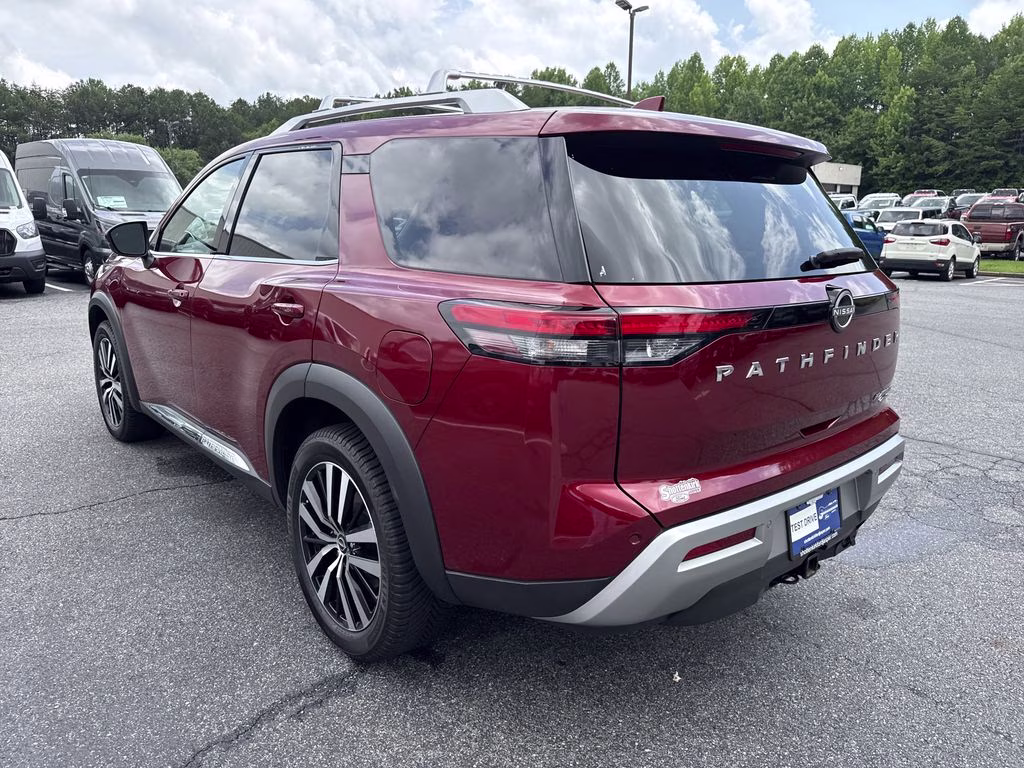 2023 Scarlet Ember Tintcoat Nissan Pathfinder Platinum 4X4 SUV