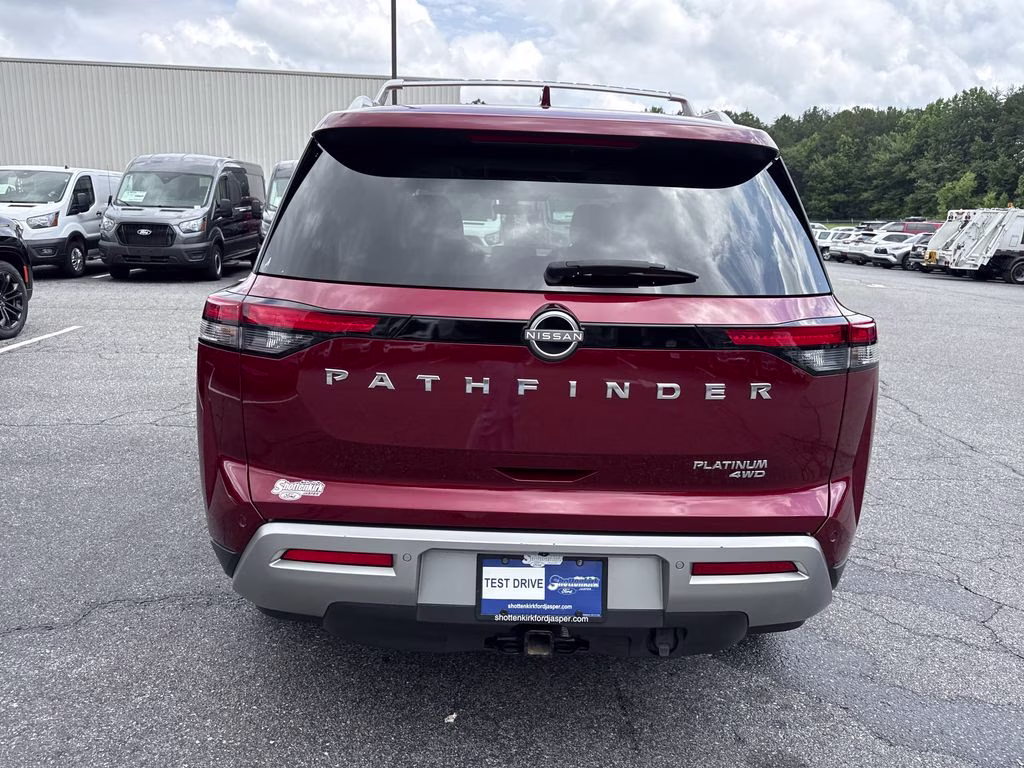 2023 Scarlet Ember Tintcoat Nissan Pathfinder Platinum 4X4 SUV