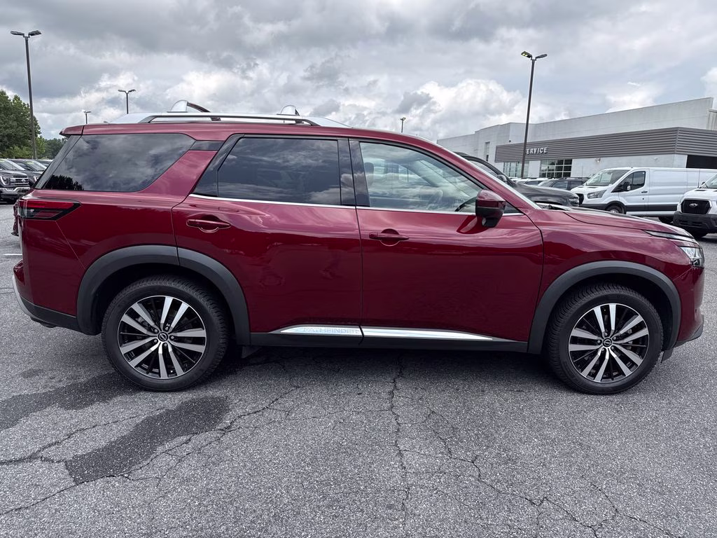 2023 Scarlet Ember Tintcoat Nissan Pathfinder Platinum 4X4 SUV