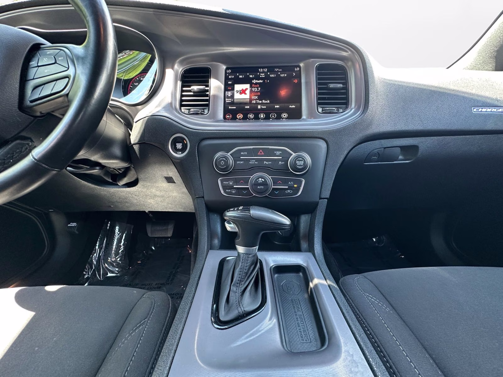 2023 Pitch Black Clearcoat Dodge Charger SXT AWD Sedan