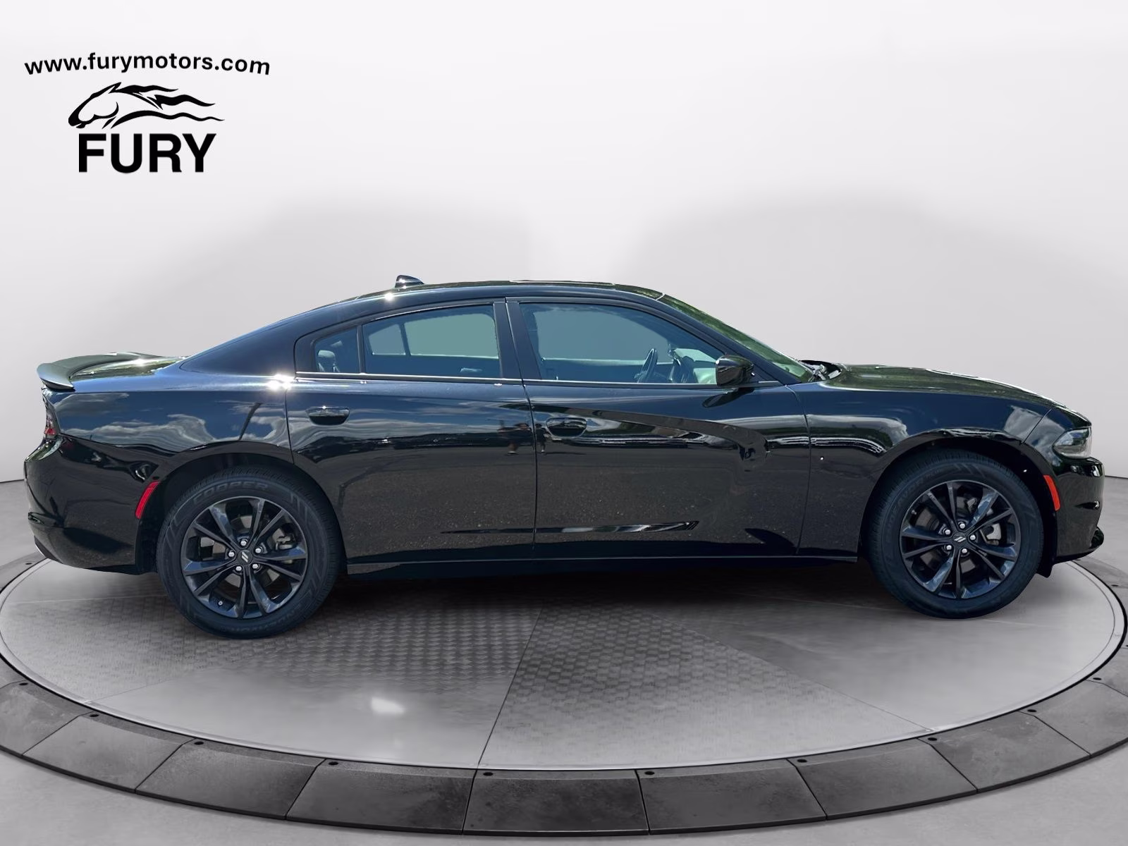 2023 Pitch Black Clearcoat Dodge Charger SXT AWD Sedan