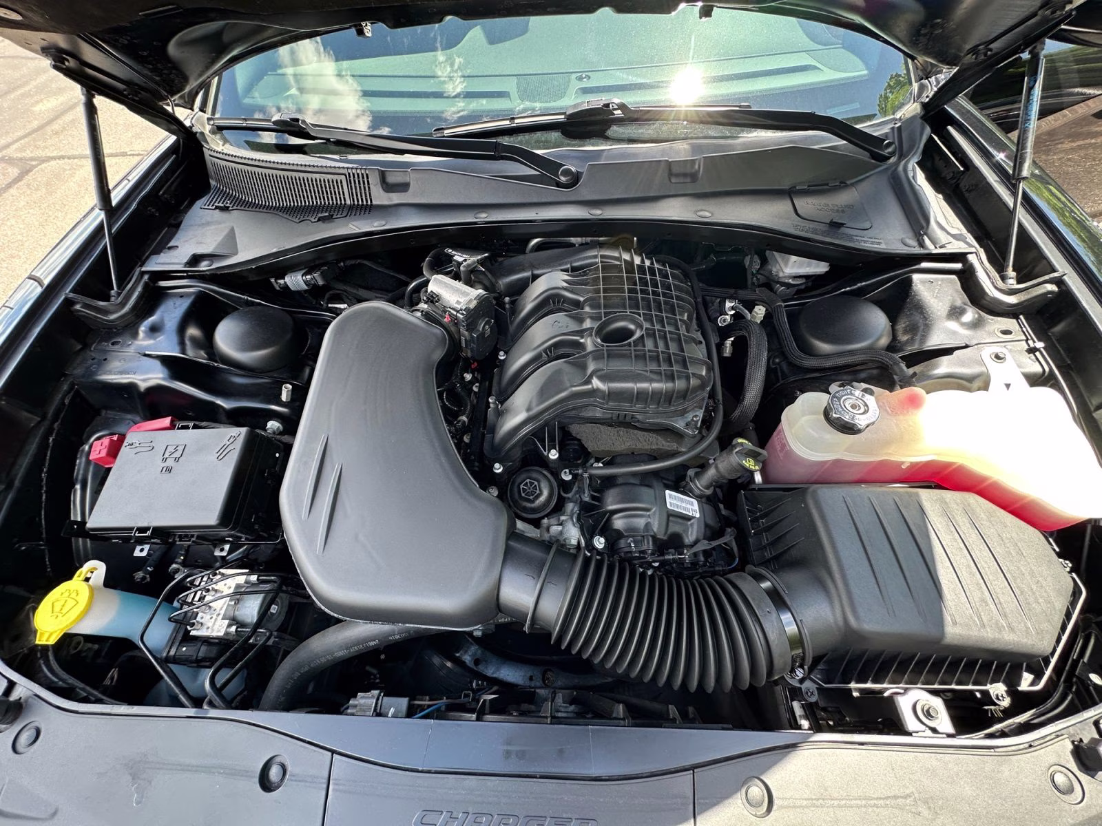 2023 Pitch Black Clearcoat Dodge Charger SXT AWD Sedan