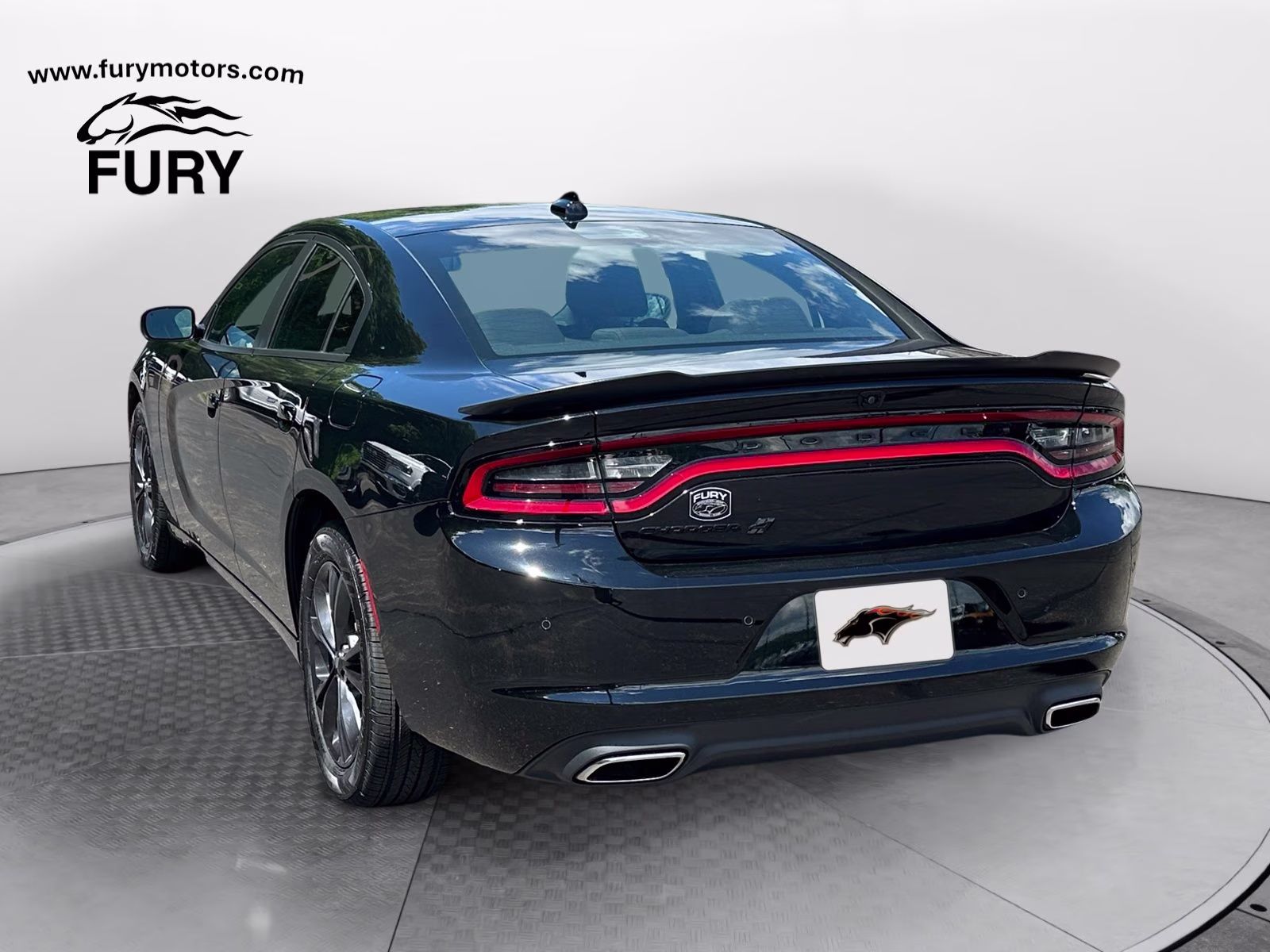 2023 Pitch Black Clearcoat Dodge Charger SXT AWD Sedan