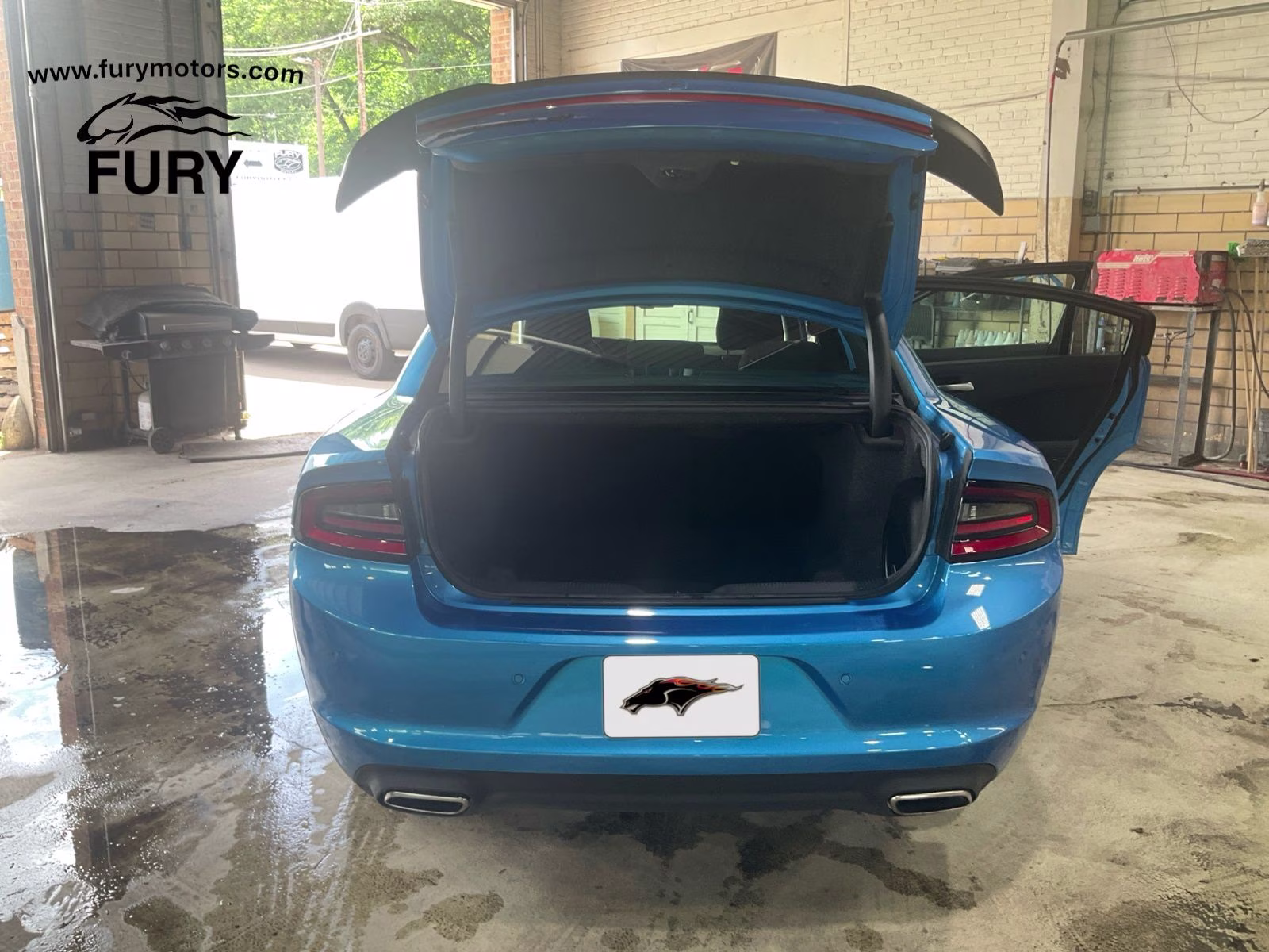 2023 B5 Blue Pearlcoat Dodge Charger SXT AWD Sedan