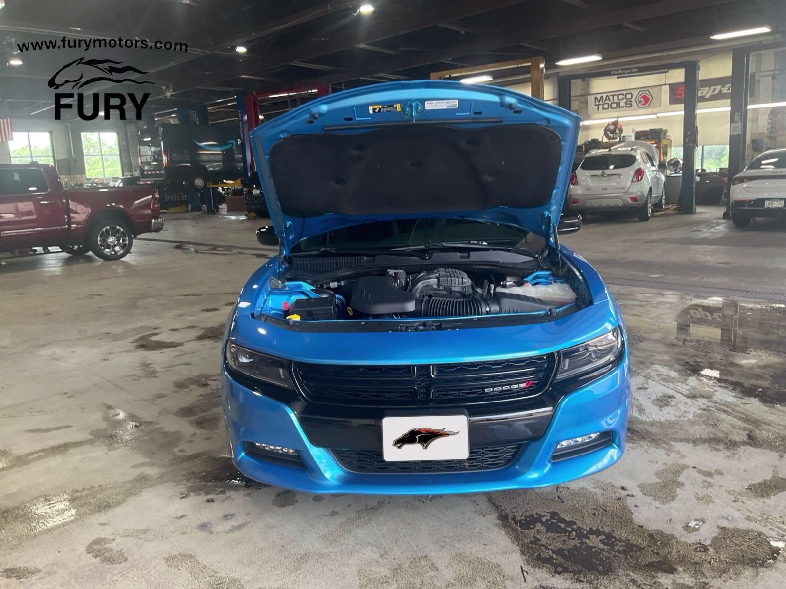2023 B5 Blue Pearlcoat Dodge Charger SXT AWD Sedan