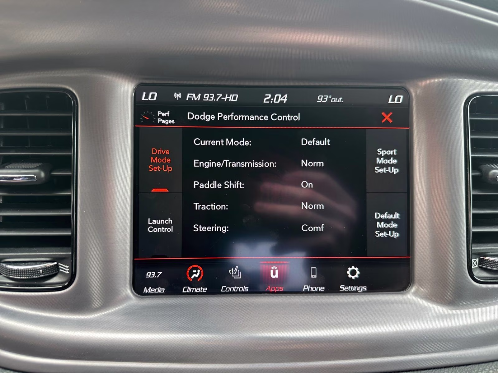 2023 B5 Blue Pearlcoat Dodge Charger SXT AWD Sedan