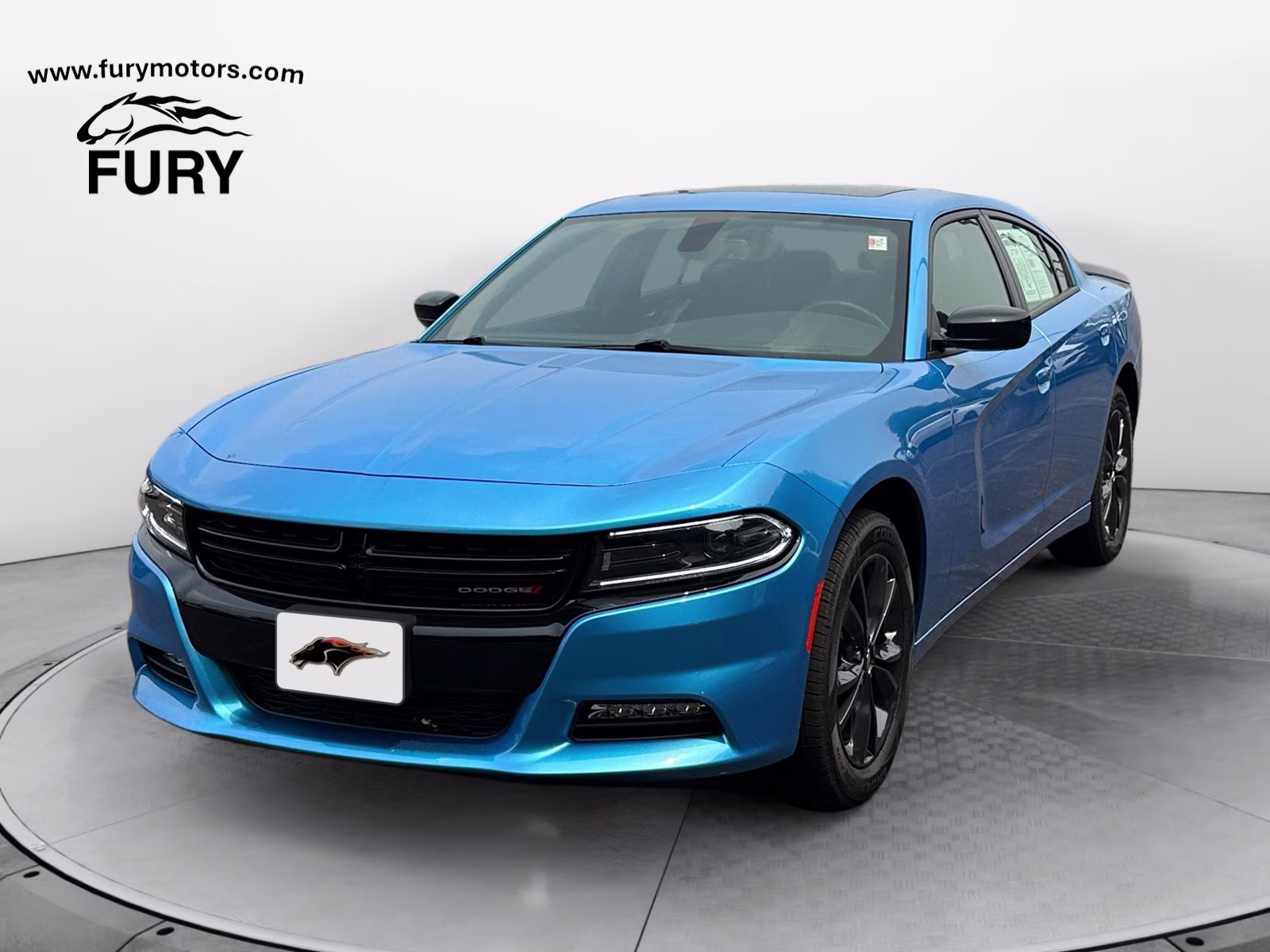 2023 B5 Blue Pearlcoat Dodge Charger SXT AWD Sedan