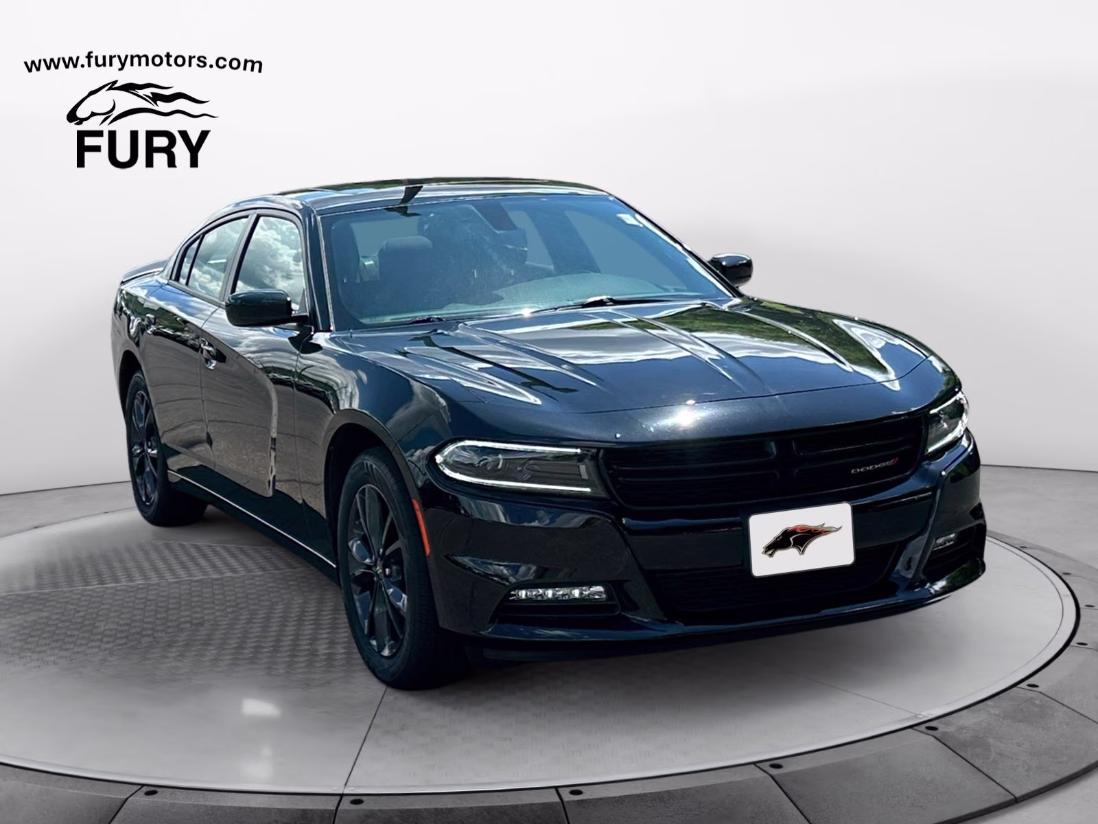 2023 Pitch Black Clearcoat Dodge Charger SXT AWD Sedan
