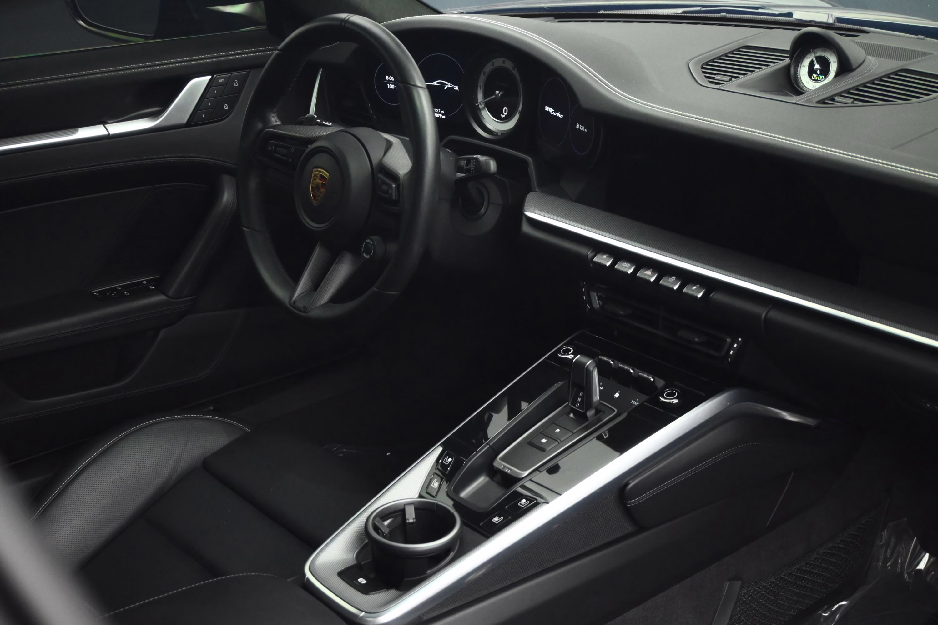 2024 Black Porsche 911 Turbo AWD Coupe
