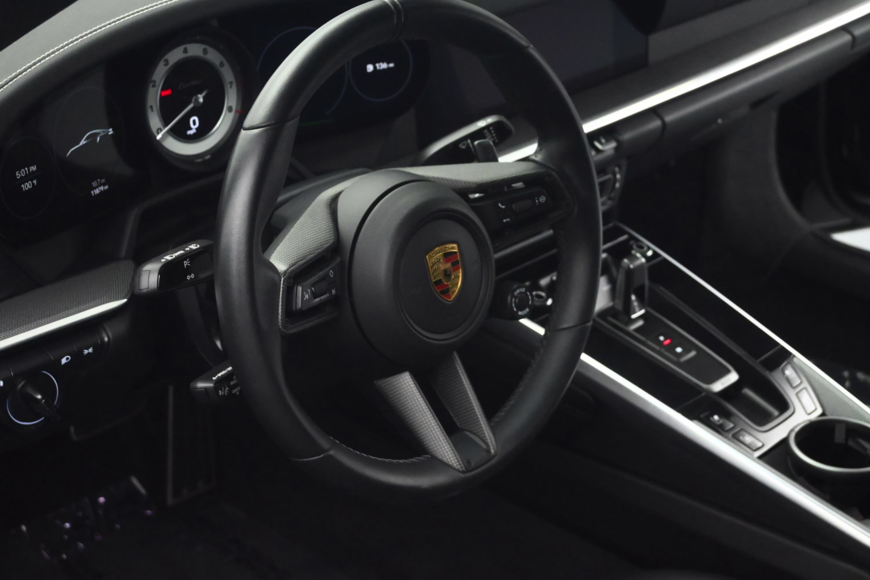 2024 Black Porsche 911 Turbo AWD Coupe