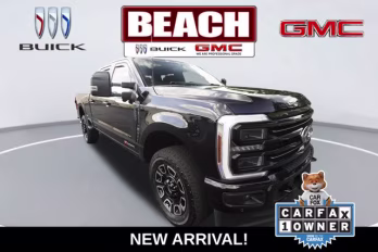 2025 Black Metallic Ford Super Duty F-250 SRW Platinum 4X4 Truck