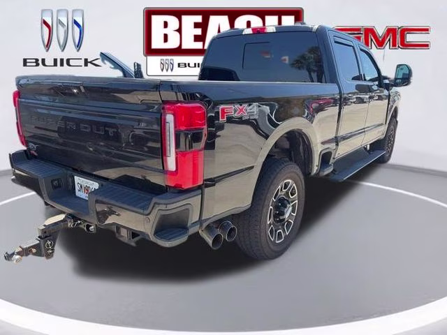 2025 Black Metallic Ford Super Duty F-250 SRW Platinum 4X4 Truck
