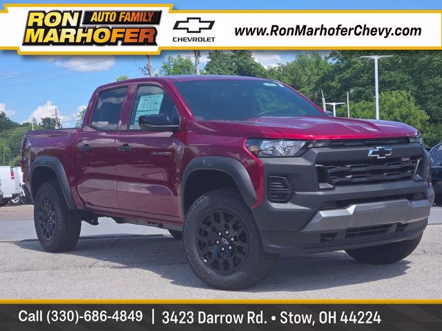 2026 Radiant Red Tintcoat Chevrolet Colorado Trail Boss 4X4 Truck