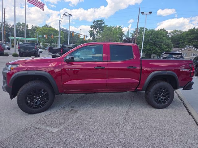 2026 Radiant Red Tintcoat Chevrolet Colorado Trail Boss 4X4 Truck