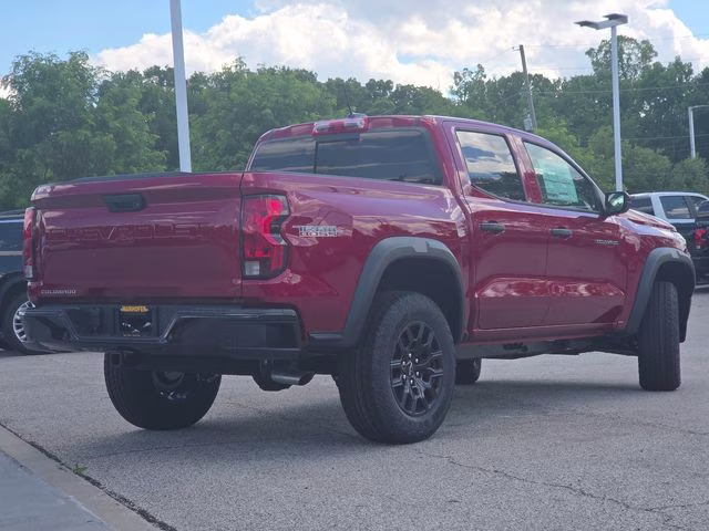2026 Radiant Red Tintcoat Chevrolet Colorado Trail Boss 4X4 Truck