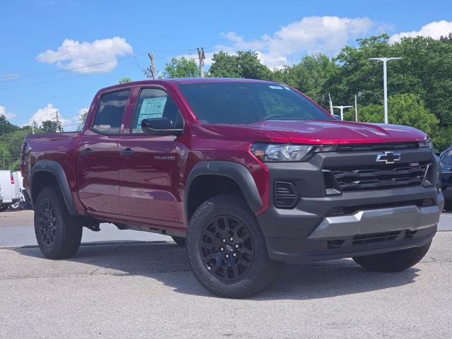 2026 Radiant Red Tintcoat Chevrolet Colorado Trail Boss 4X4 Truck
