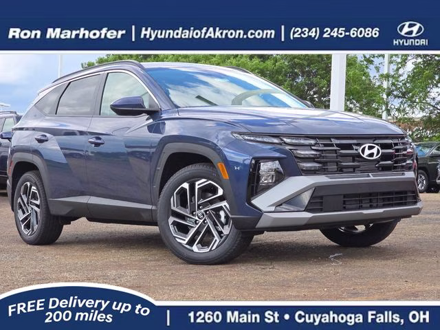 2026 Atlantis Blue Hyundai Tucson SEL Plus AWD SUV