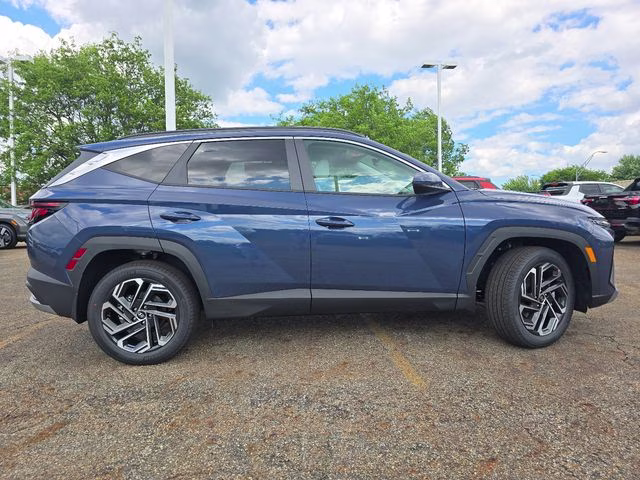 2026 Atlantis Blue Hyundai Tucson SEL Plus AWD SUV