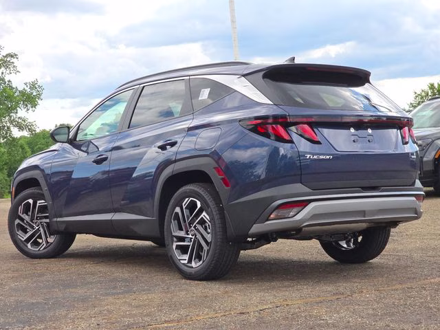 2026 Atlantis Blue Hyundai Tucson SEL Plus AWD SUV