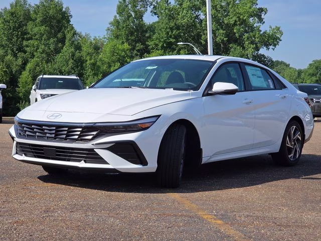 2026 Serenity White Pearl Hyundai Elantra Limited FWD Sedan