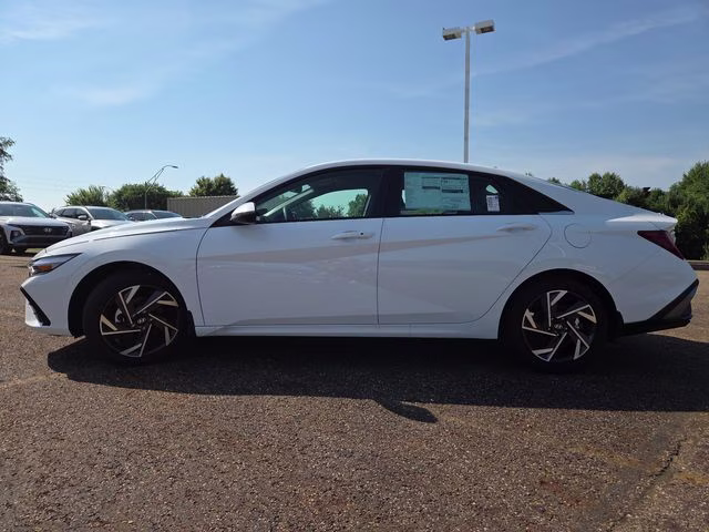 2026 Serenity White Pearl Hyundai Elantra Limited FWD Sedan